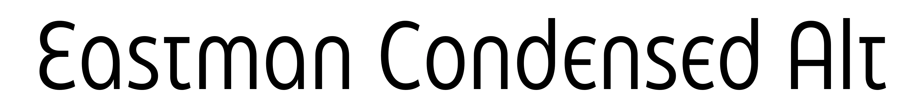 Eastman Condensed Alt